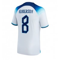 Moški Nogometni dresi Anglija Jordan Henderson #8 Domači SP 2022 Kratek Rokav